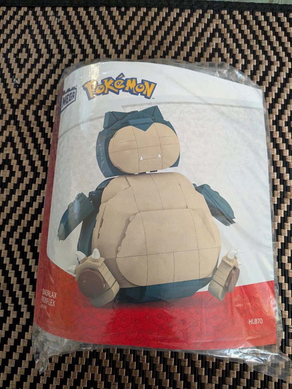 MEGA Pokémon Snorlax Building Set (HLB70) - 256 Pcs Brand New Sealed